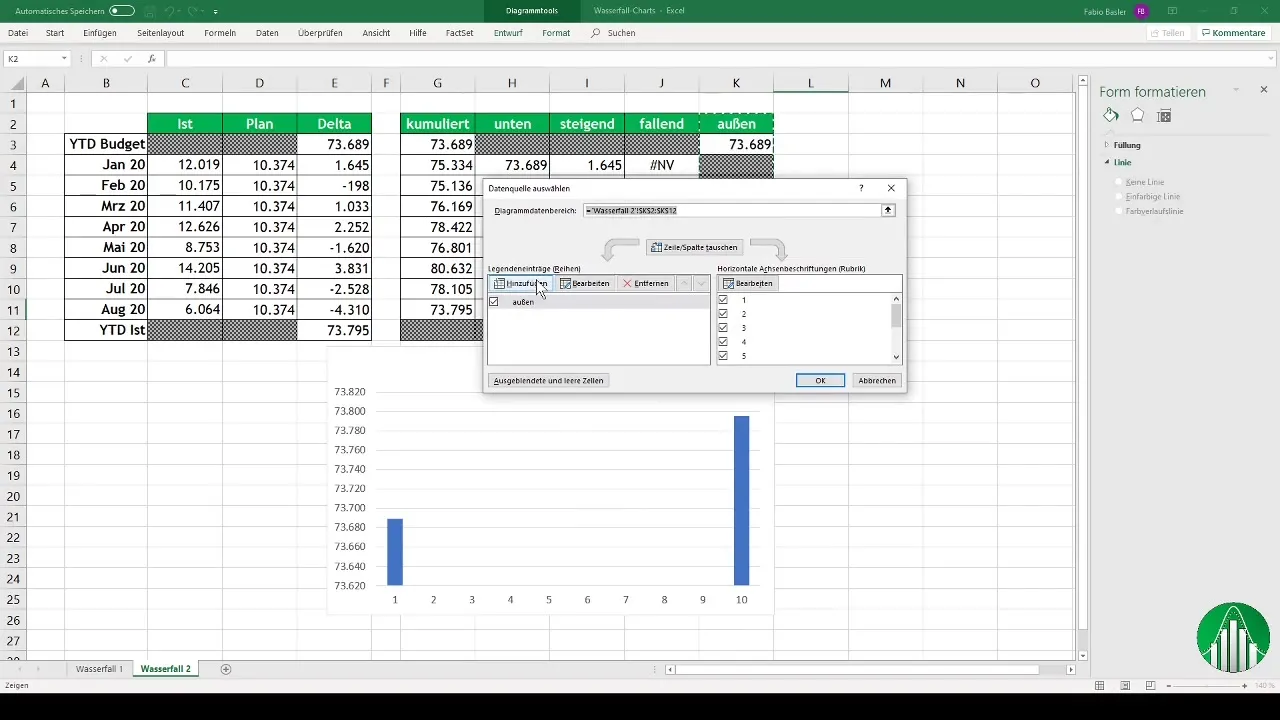 Creare diagrammi a cascata in Excel: Guida passo passo