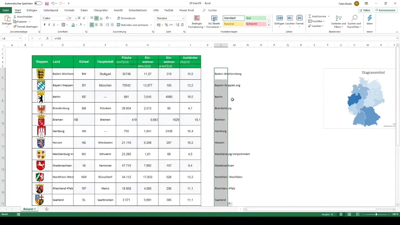 Kartendiagramm in Excel erstellen – So funktioniert’s