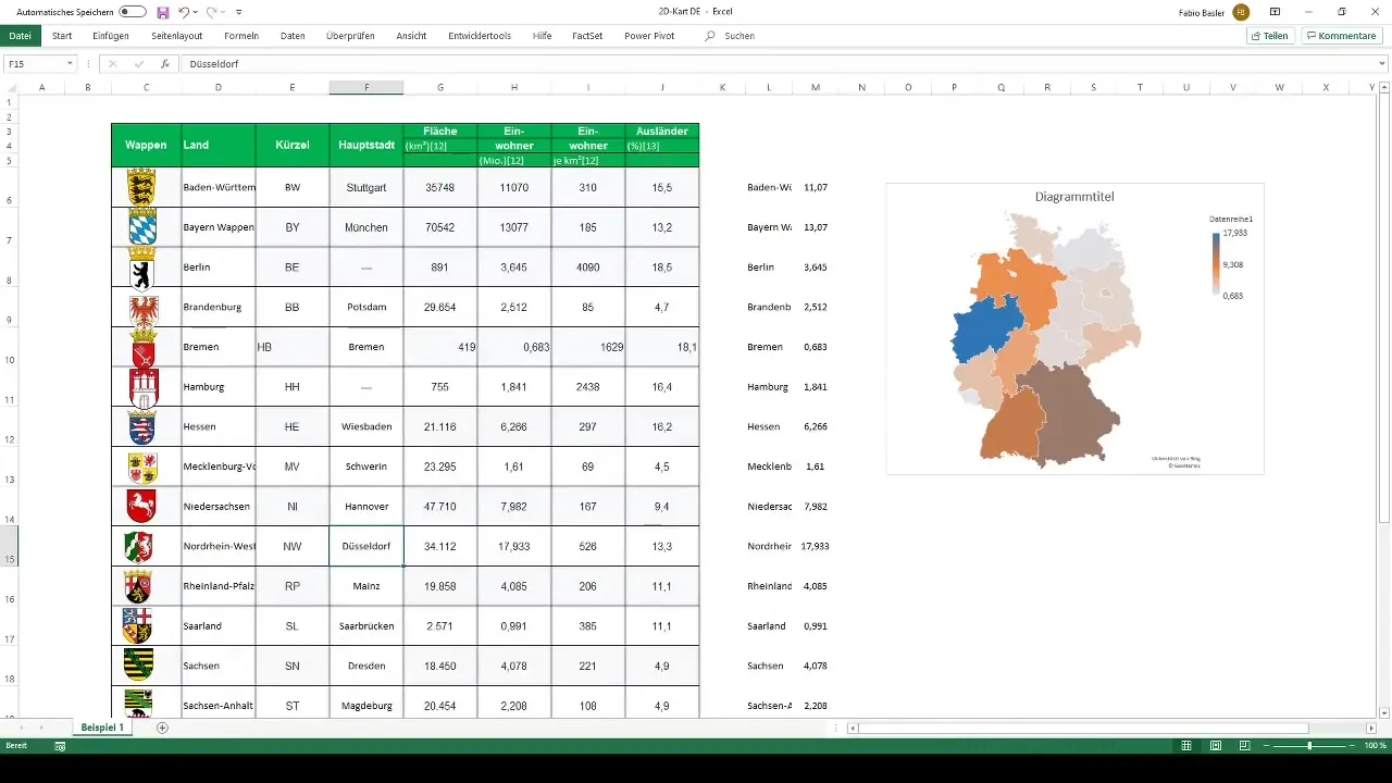 Kartendiagramm in Excel erstellen – So funktioniert’s