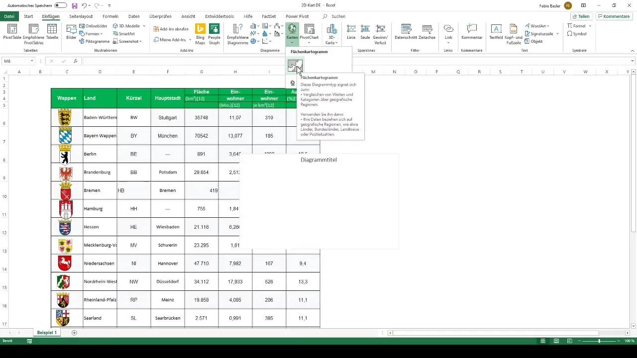 Kartendiagramm in Excel erstellen – So funktioniert’s