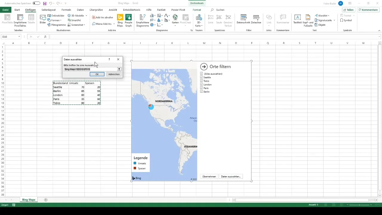 Opret datavisualisering med 3D-grafik i Excel