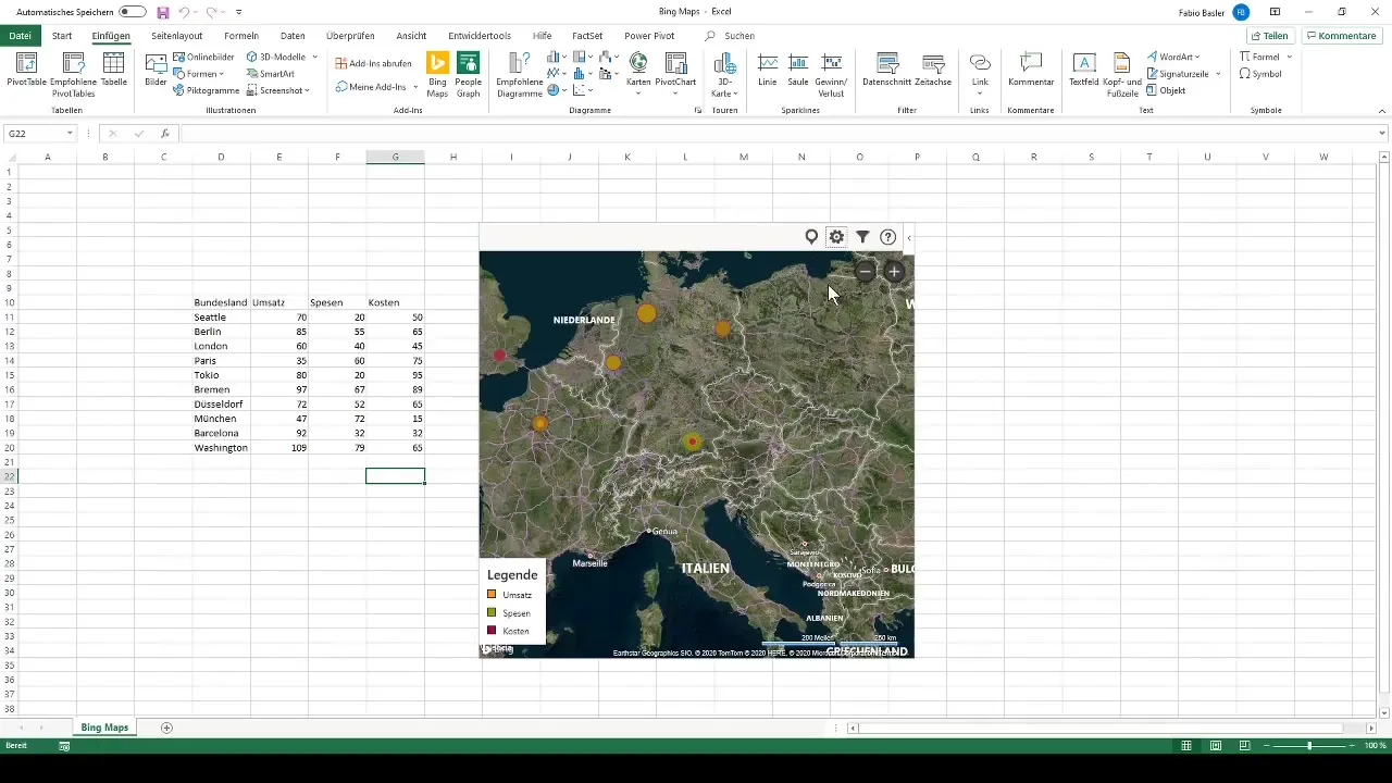 Opret datavisualisering med 3D-grafik i Excel