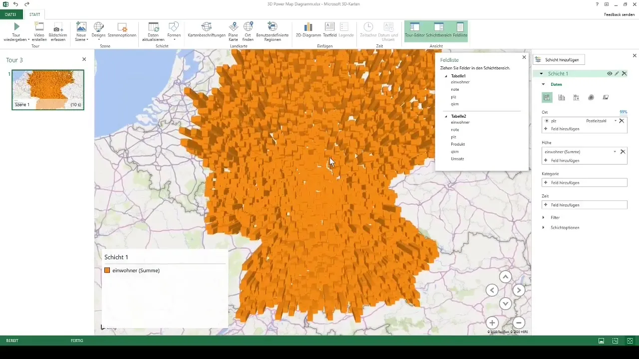 3D-kaarten effectief gebruiken in Excel