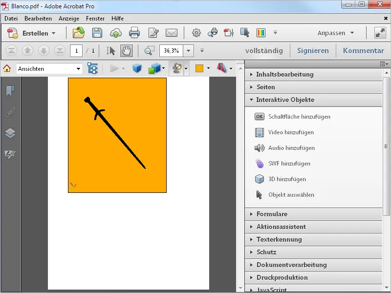 Anreichern von PDF-Dateien mit Acrobat - Teil 2
