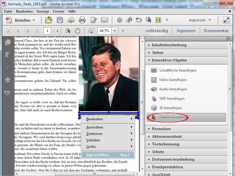 Anreichern von PDF-Dateien mit Acrobat - Teil 2