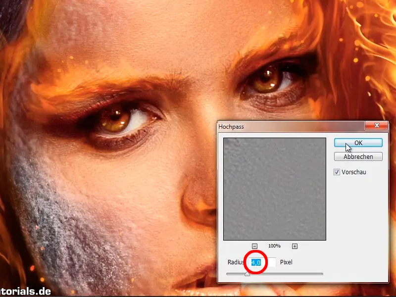 Photoshop composing - Fire and ice - Part 12: The final steps