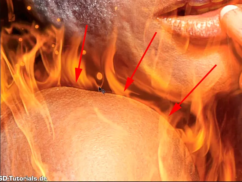 Photoshop composing - Fire and ice - Part 12: The final steps