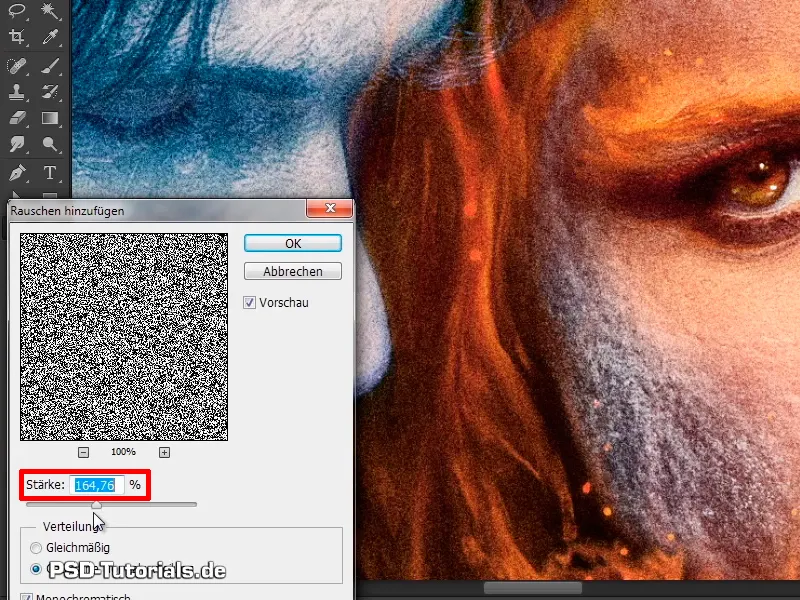 Photoshop composing - Fire and ice - Part 12: The final steps