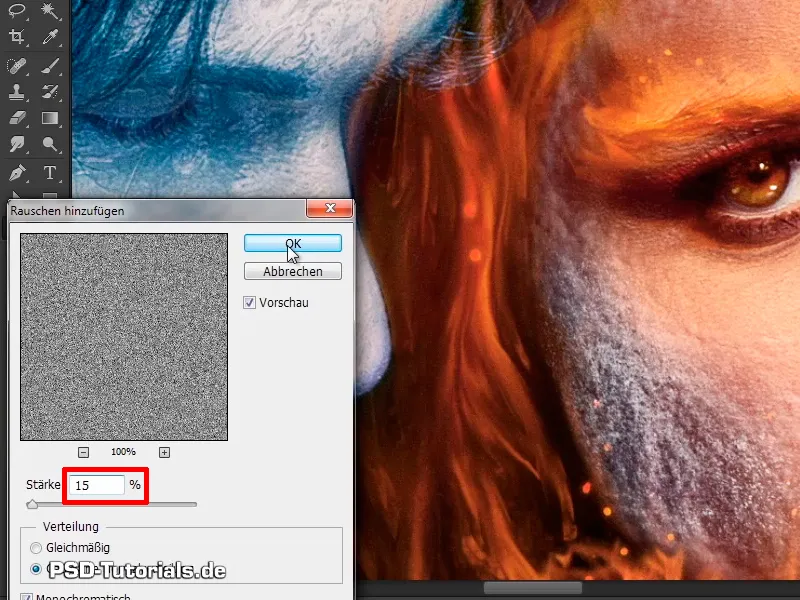 Photoshop composing - Fire and ice - Part 12: The final steps