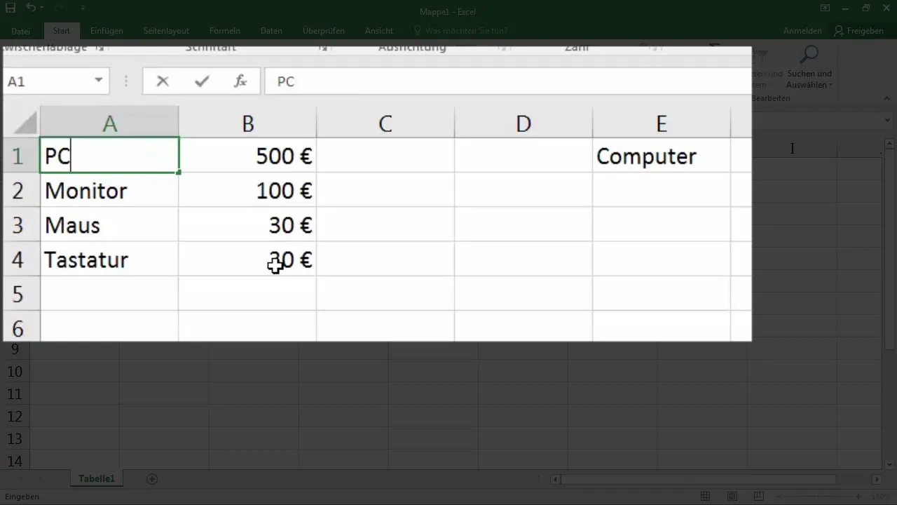 Capire e utilizzare i riferimenti delle celle in Excel