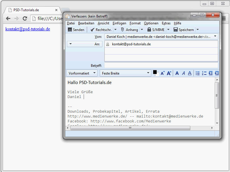 HTML & CSS für Einsteiger (Teil 12): Hyperlinks definieren (2)