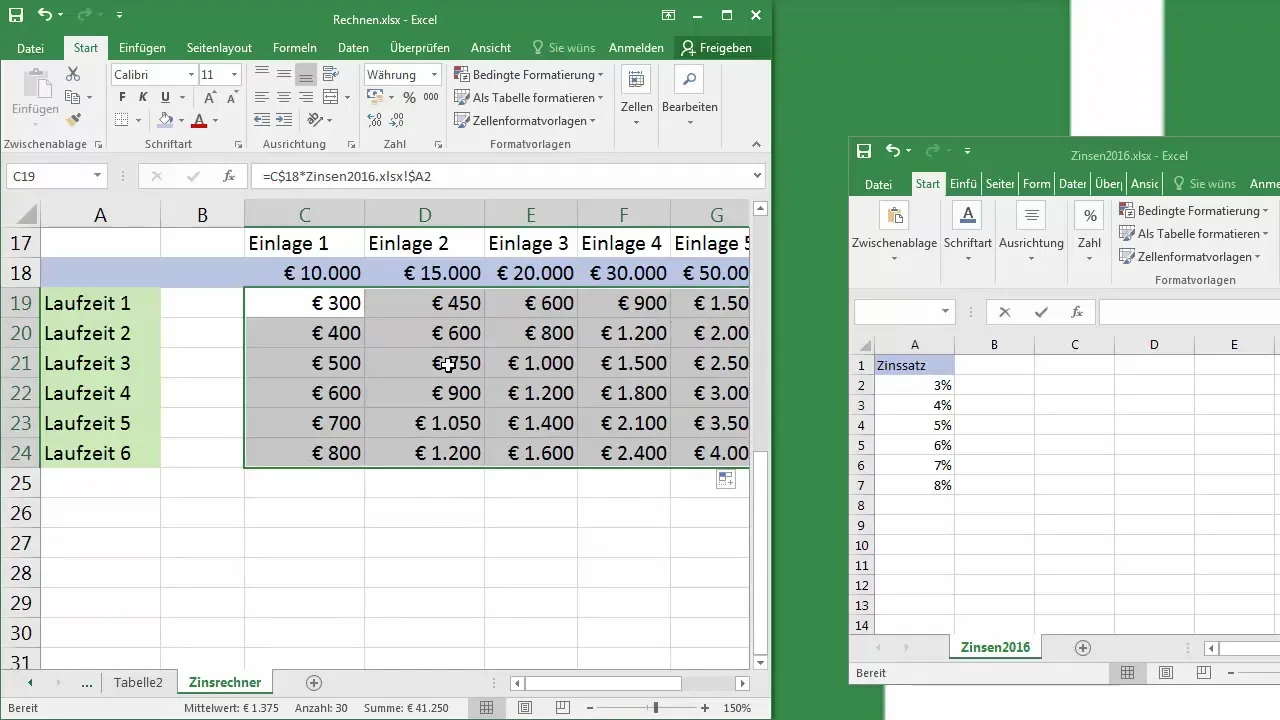 Creare riferimenti in Excel: collegamento di file per l'analisi dei dati