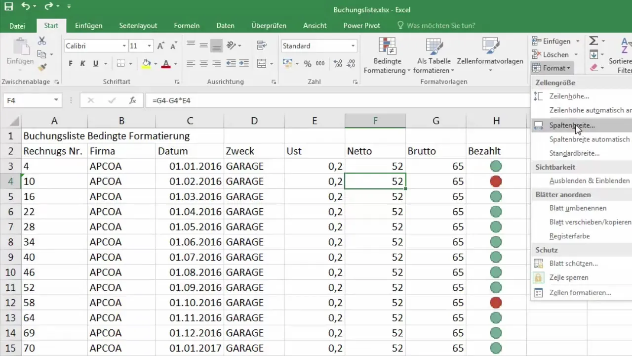 Inserire e cancellare righe e colonne in Excel