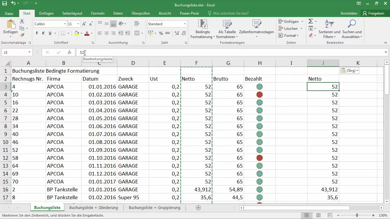 Copiar y mover filas y columnas en Excel