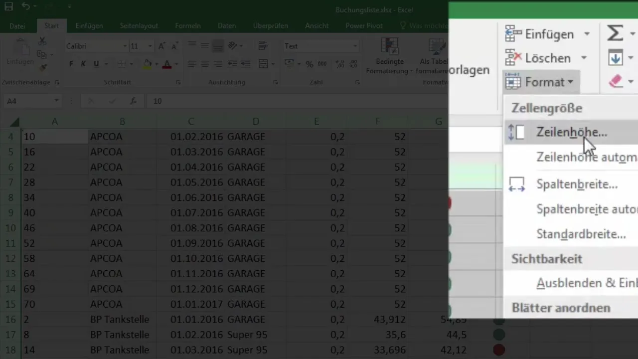 Spalten und Zeilen in Excel effektiv ausblenden und einblenden