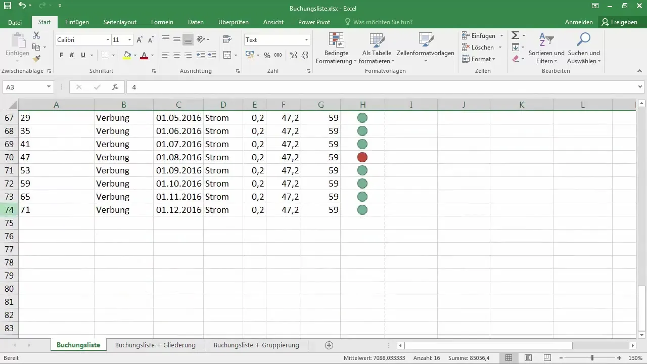 Formatear celdas en Excel - bordes para mayor claridad.  