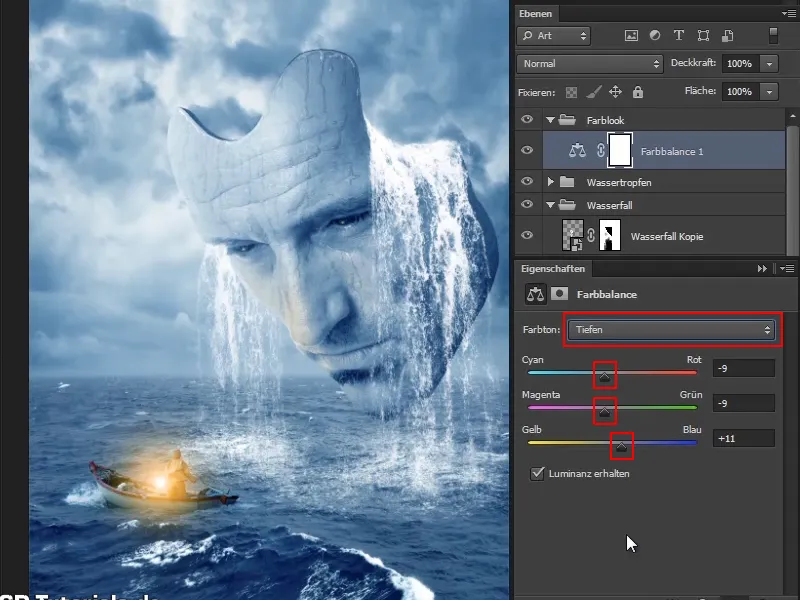 Composição de Photoshop - O Oráculo do Mar - Parte 12: O passo final