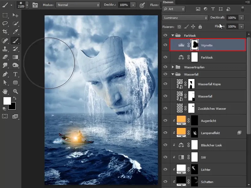 Composição no Photoshop - O Oráculo do Mar - Parte 12: O passo final