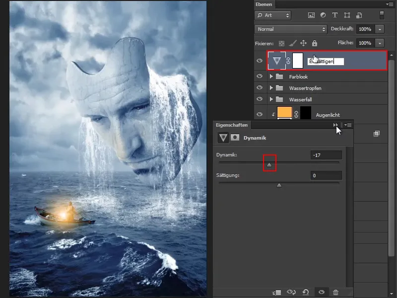 Composição do Photoshop - O Oráculo do Mar - Parte 12: O passo final
