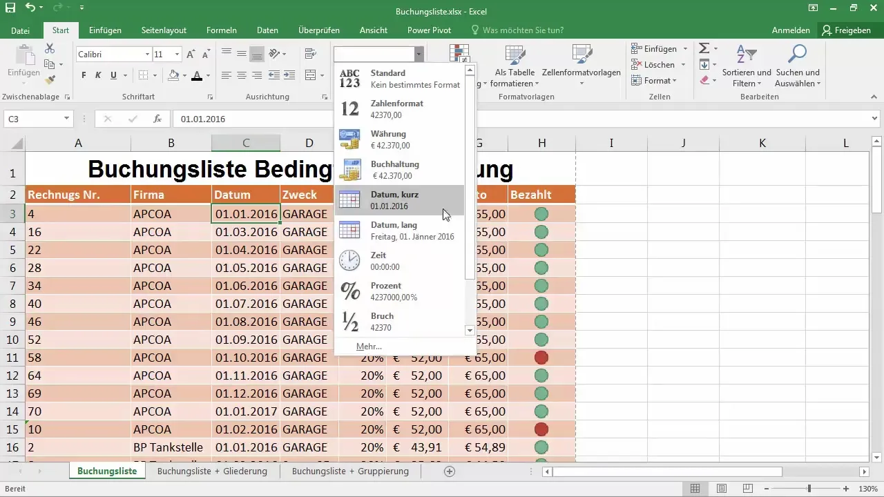 Effektive Excel-Zellenformatierung für Anfänger