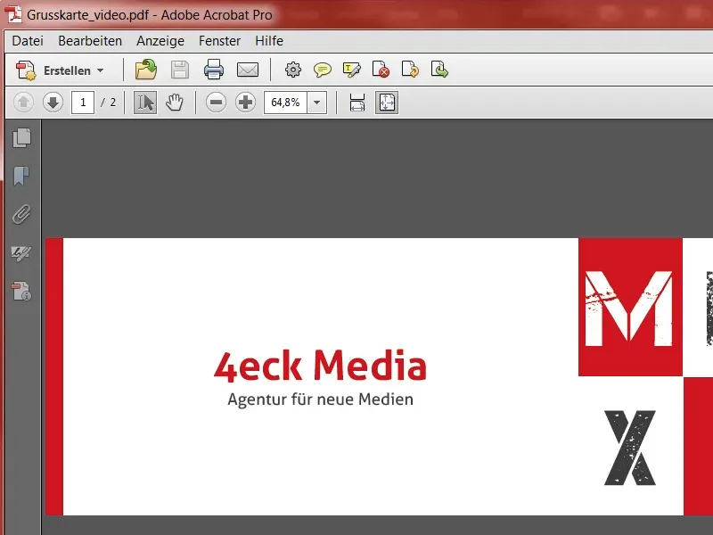 Kalėdinė sveikinimo kortelė verslo klientams InDesign programoje. Kalėdinė sveikinimo kortelė verslo klientams InDesign programoje.