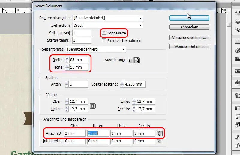 Membuat kartu nama dalam format potrait dan landscape, termasuk penggabungan data.