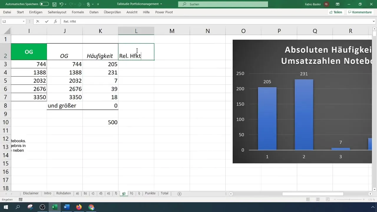 „Datenklassierung und Häufigkeitsanalyse in Excel“