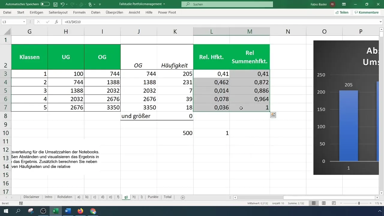 „Datenklassierung und Häufigkeitsanalyse in Excel“