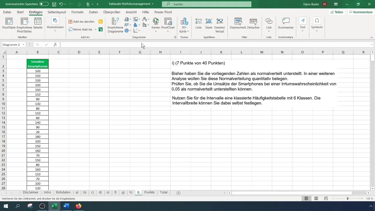 Testul de ajustare Chi-Pătrat pentru distribuția normală cu Excel