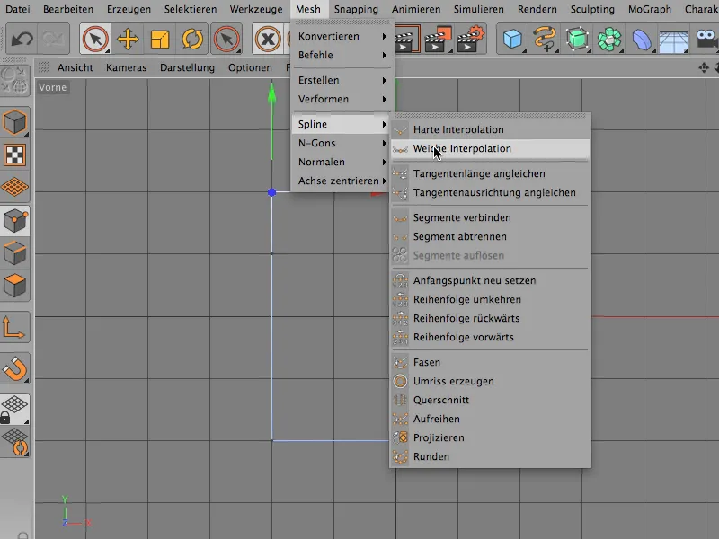 Suggerimenti utili per lavorare con gli spline!