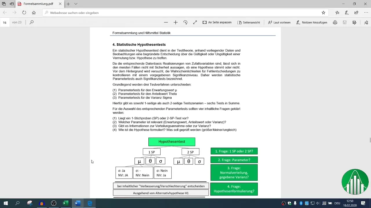 Realizar la prueba de 1SP para el valor esperado en Excel