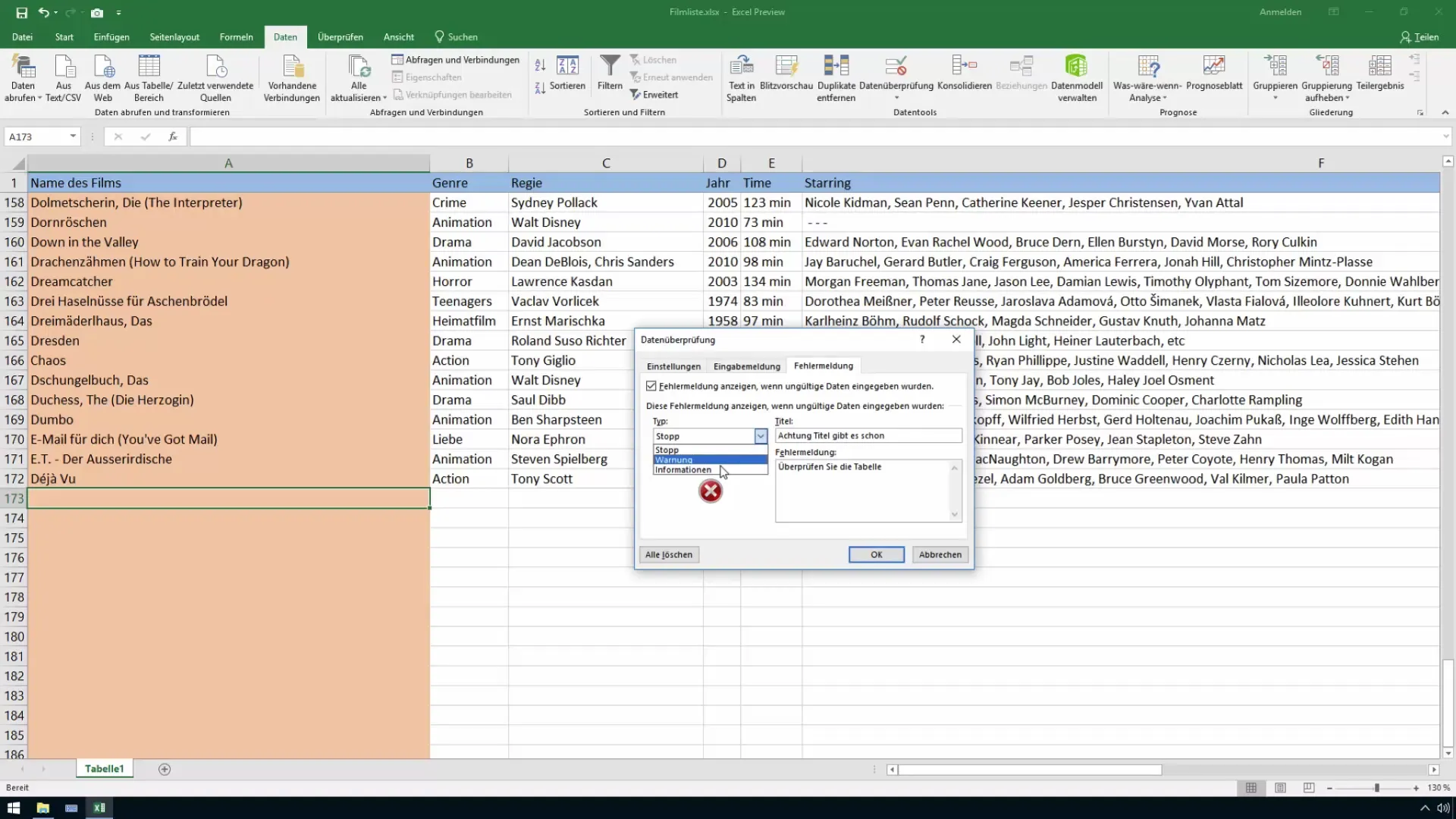 Evitar eficazmente valores duplicados en Excel