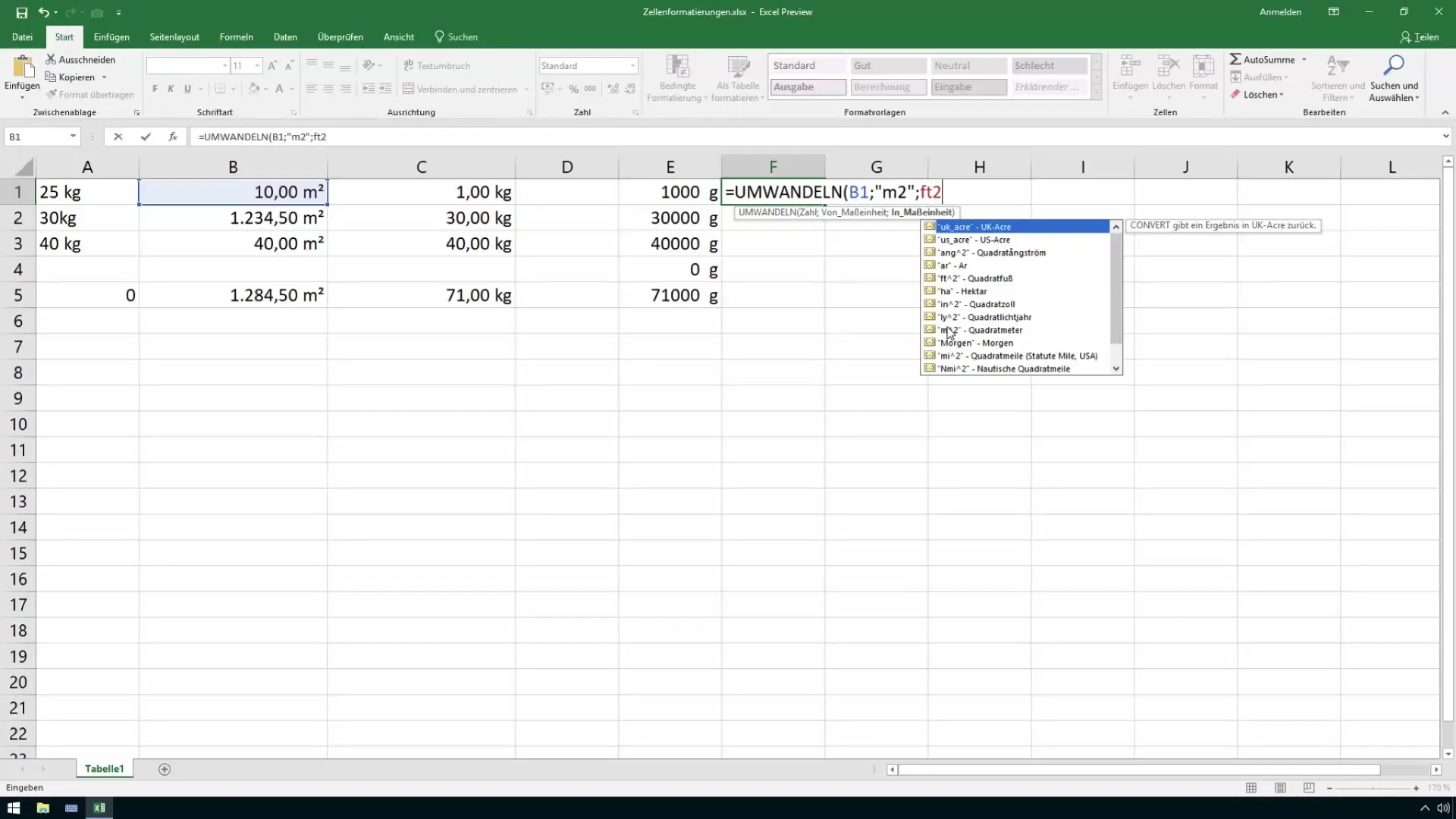 Convertir unidades de medida en Excel: Guía sencilla