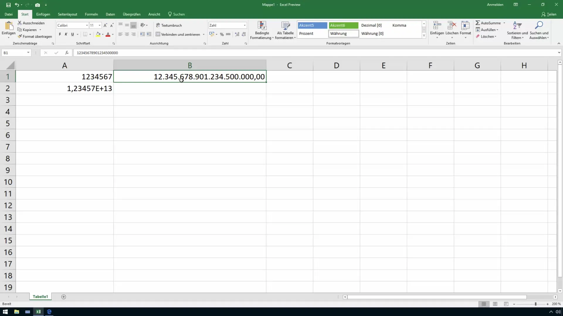 Formatear eficazmente números grandes en Excel
