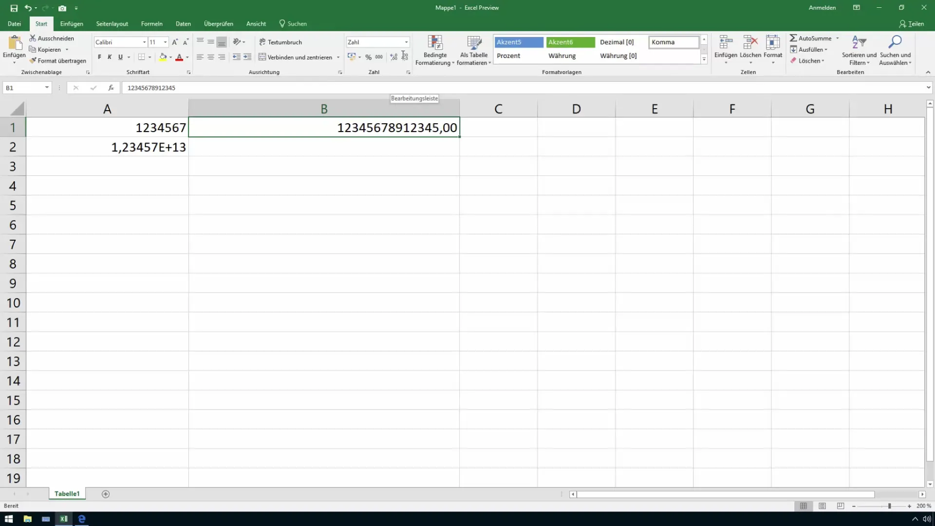 Formatear eficazmente números grandes en Excel