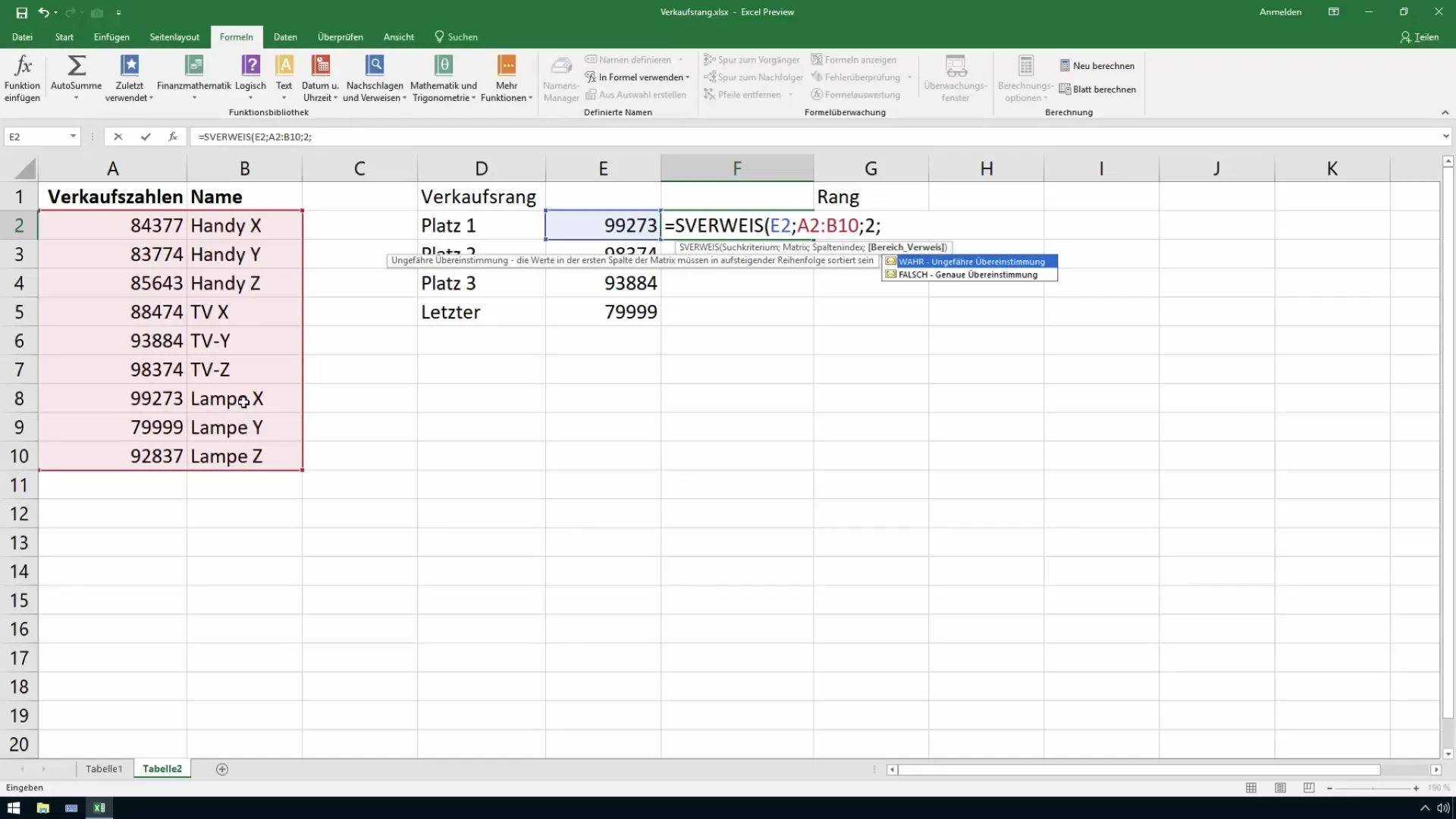 Determinar eficientemente los rangos de venta - una guía de Excel