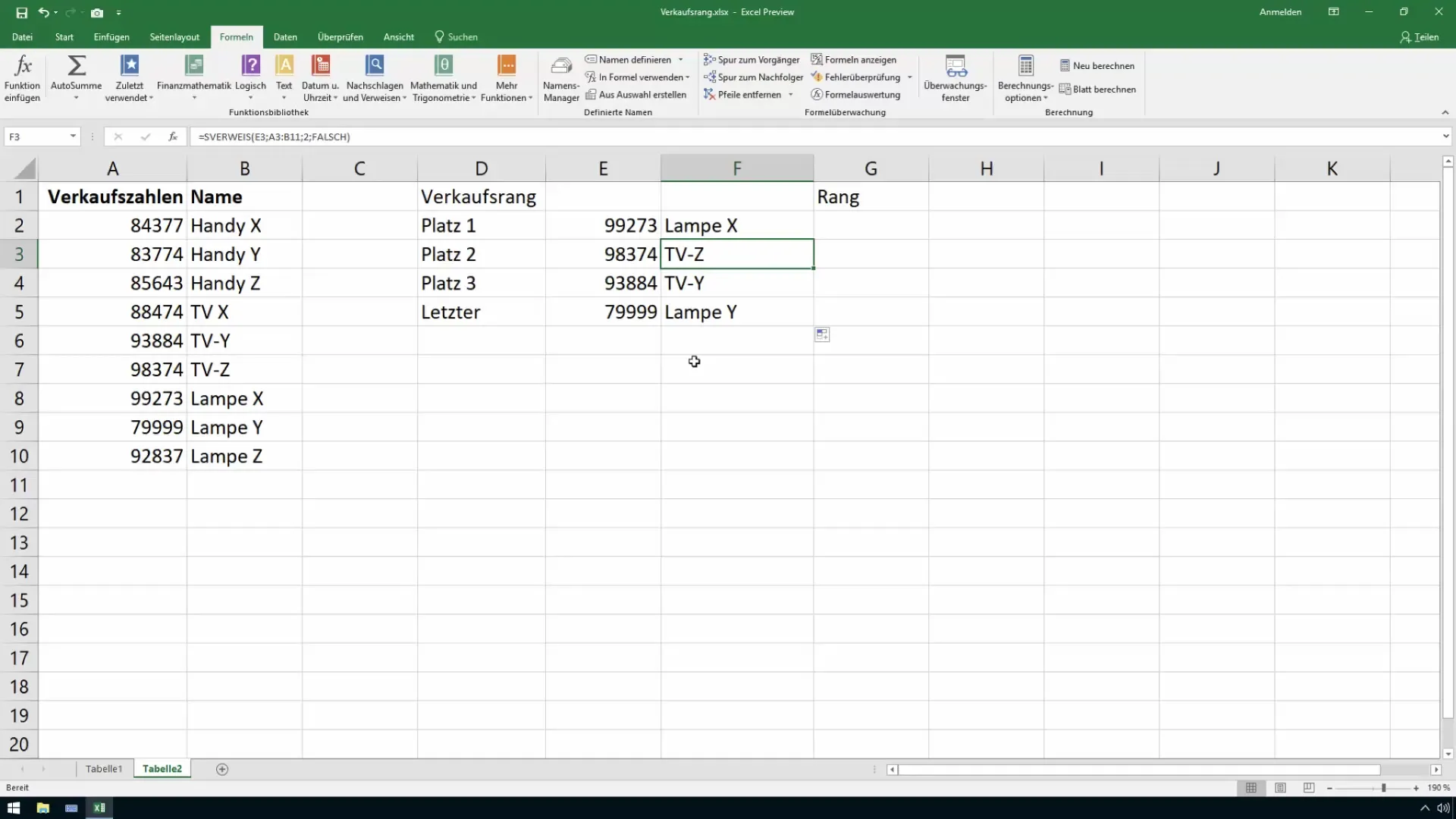 Determinar de manera eficiente los rangos de ventas - una guía de Excel