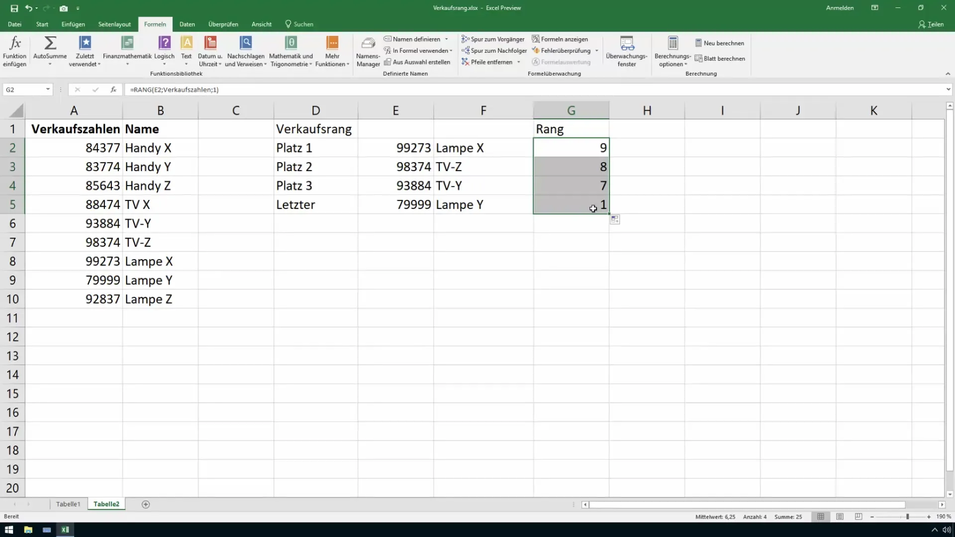 Determinar de manera eficiente los rangos de ventas - una guía de Excel