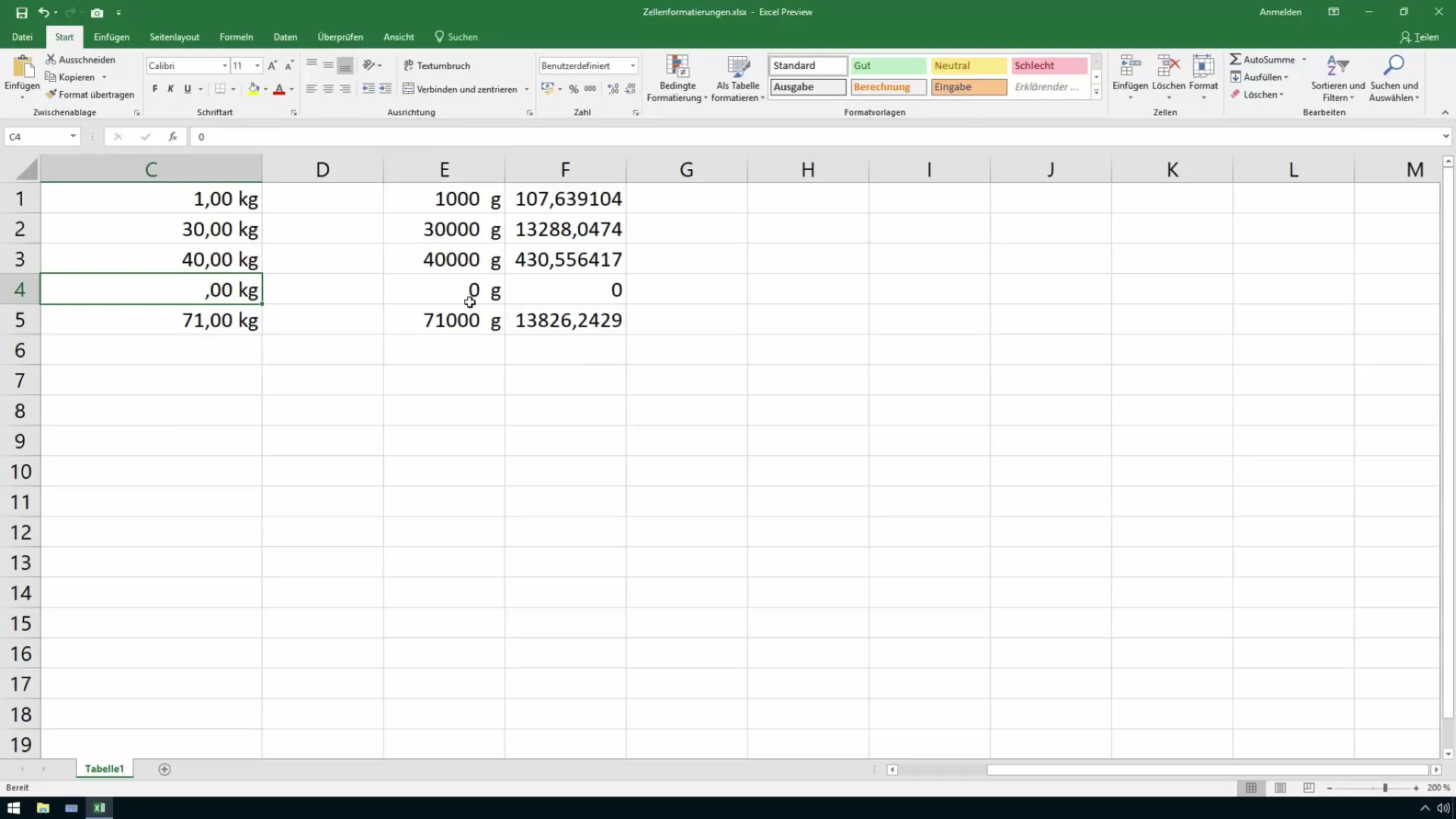 Ocultar celdas vacías en Excel - Instrucciones paso a paso