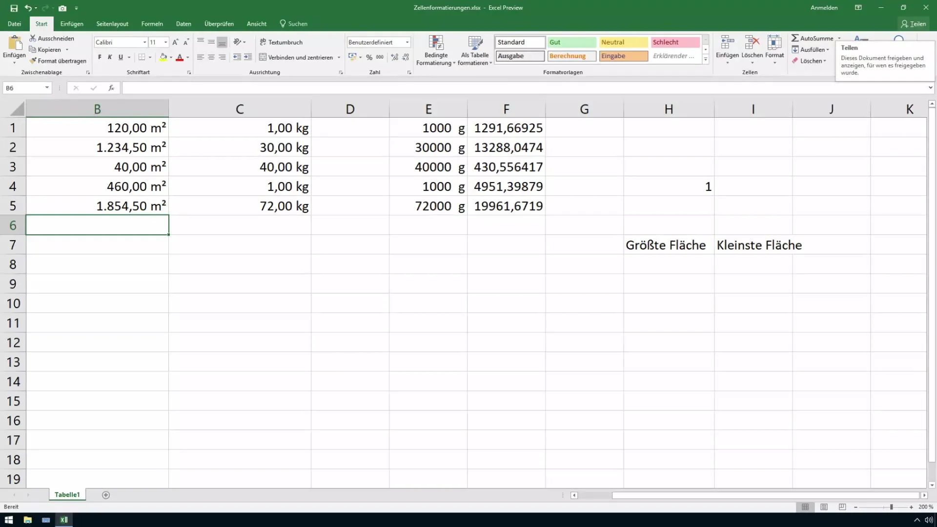Determinar los valores más altos y más bajos en Excel