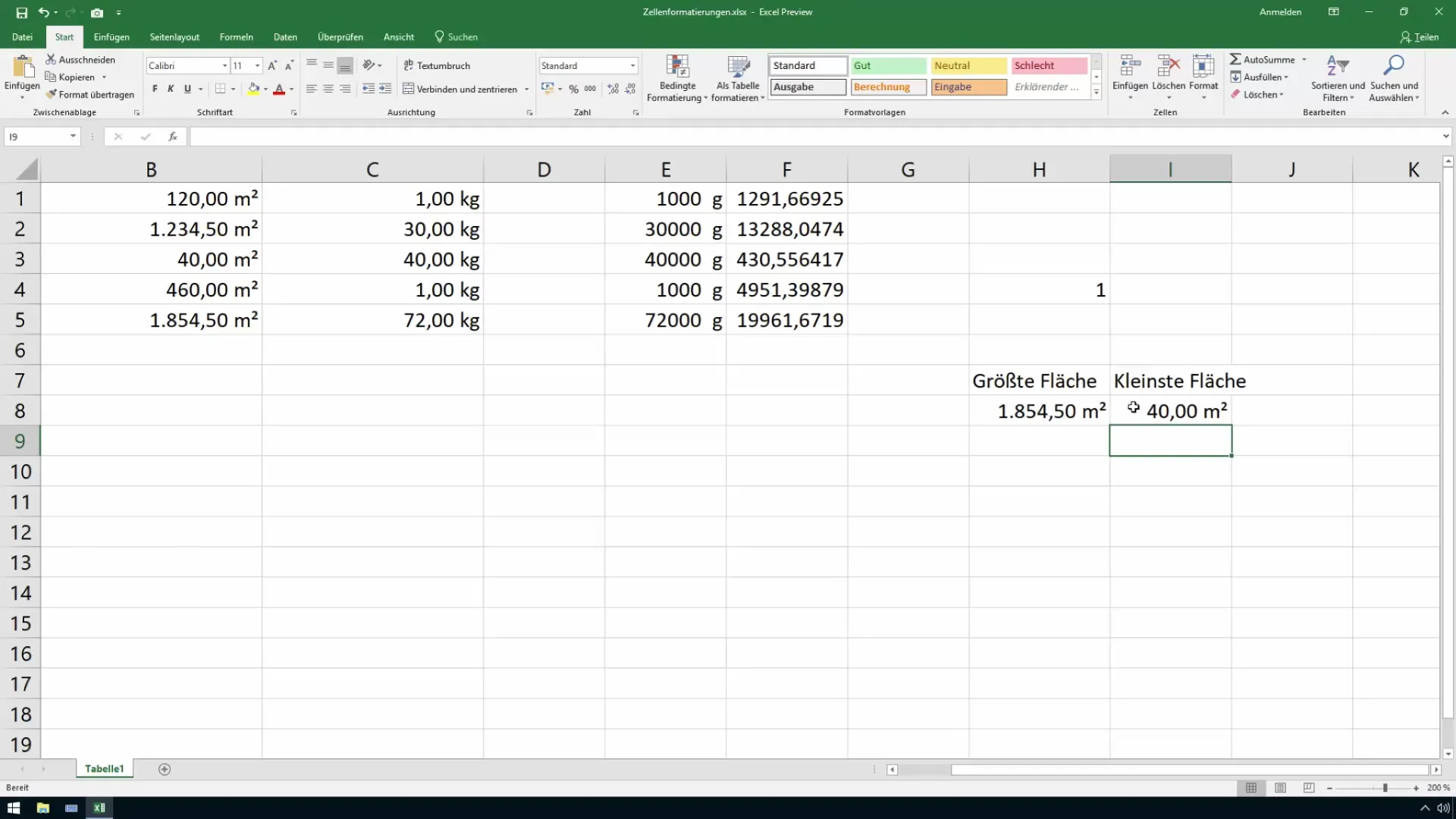 Obtener los valores más altos y más bajos en Excel