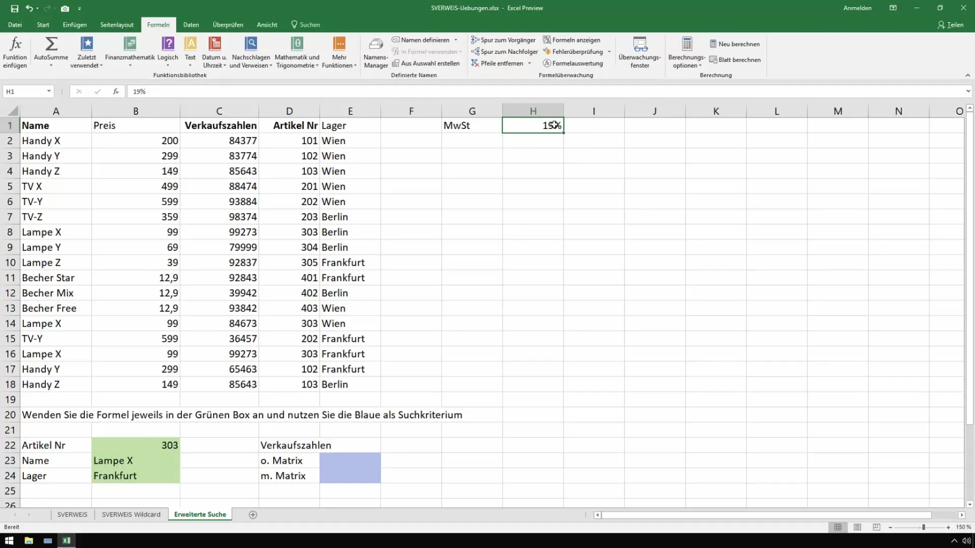 Uso efectivo de nombres para fórmulas de Excel