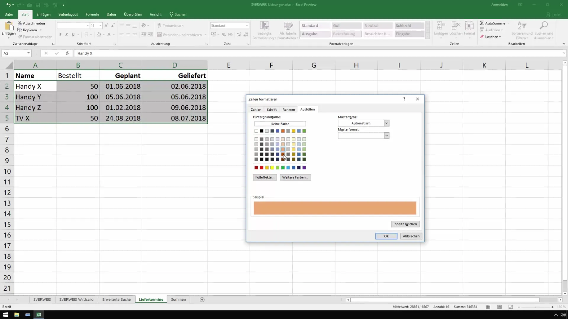 Curso de Excel: Resaltar en color los plazos de entrega retrasados