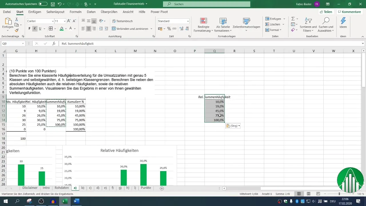 Crear distribución de frecuencias en Excel