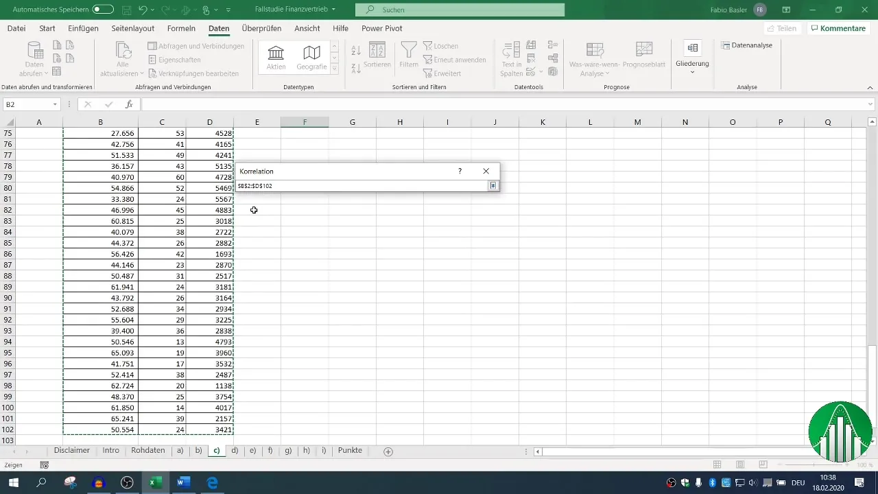 Análisis de datos en Excel: comprender correlación y regresión