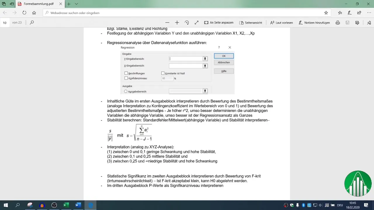 Análisis de datos en Excel: Comprender la correlación y la regresión