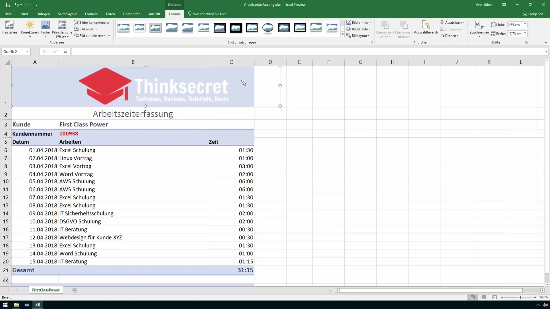 Integrare e progettare immagini in modo efficace in Excel