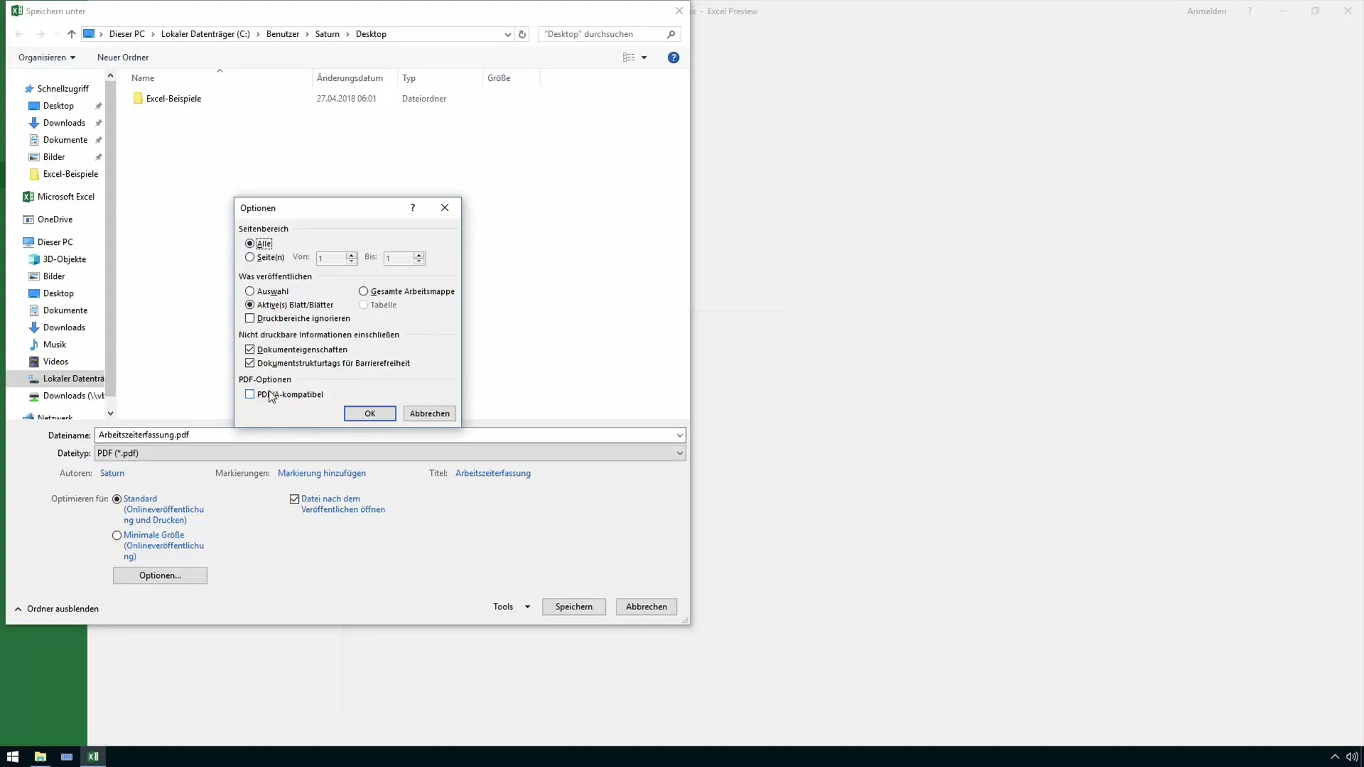 Previesť Excel efektívne do formátu PDF - Návod