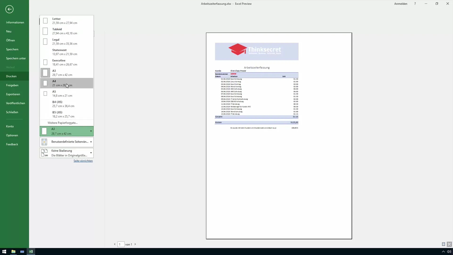Previesť Excel efektívne do formátu PDF – Návod