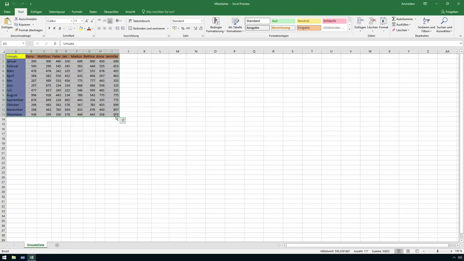 Spalten und Zeilen in Excel transponieren - so einfach geht's!